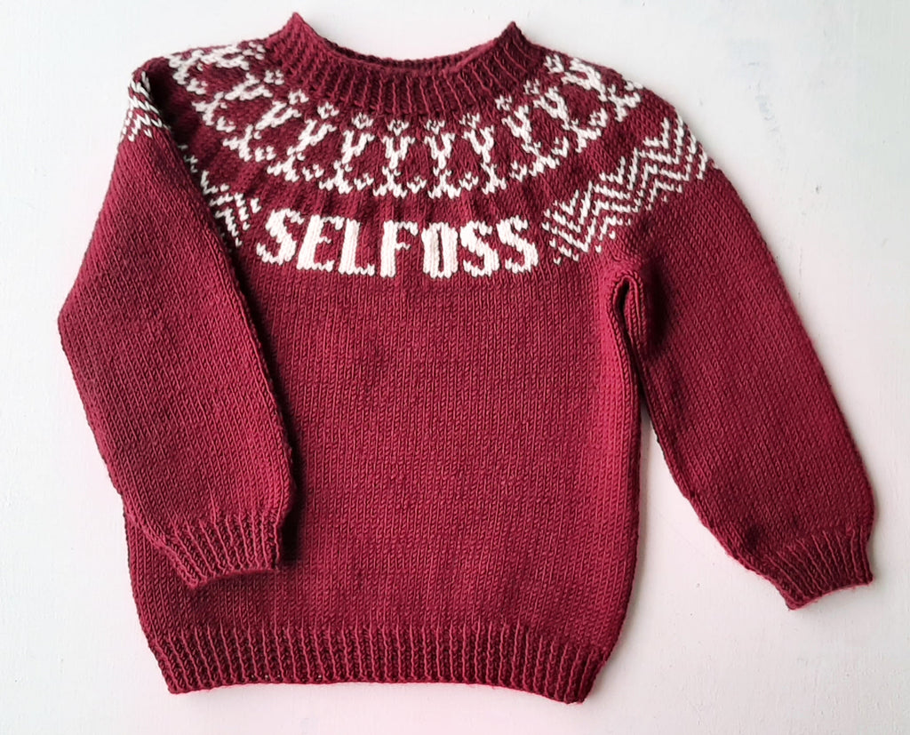 Selfosspeysan á prjóna no 4