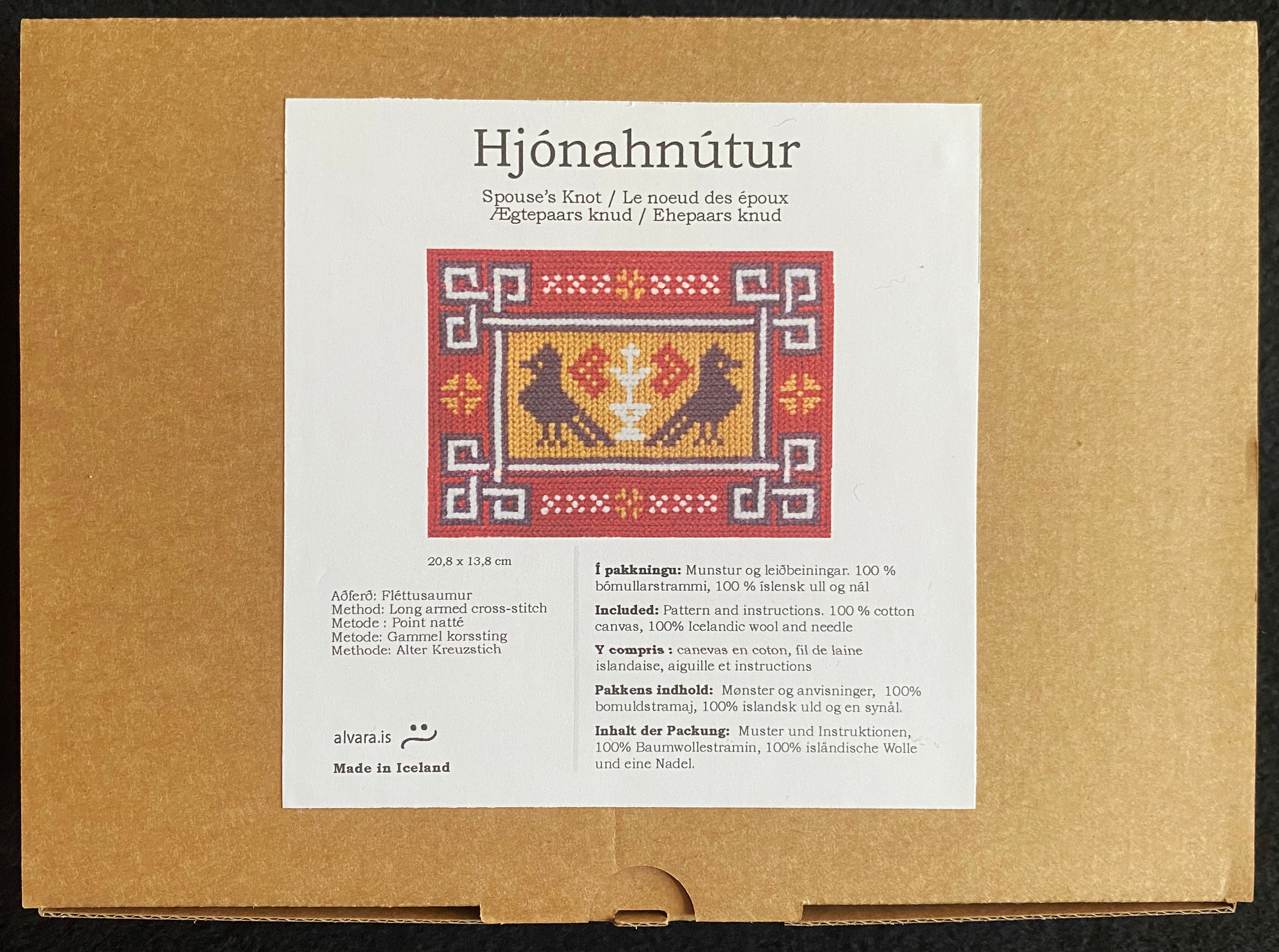 Hjónahnútur brúnn